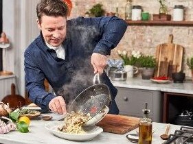 On sale – Jamie Oliver by Tefal Cooks Classic Induction Frypan Twin Set. Picture: Supplied