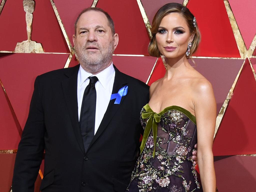 Harvey Weinstein’s fashion designer wife Georgina Chapman left him in the wake of the revelations. Picture: AFP