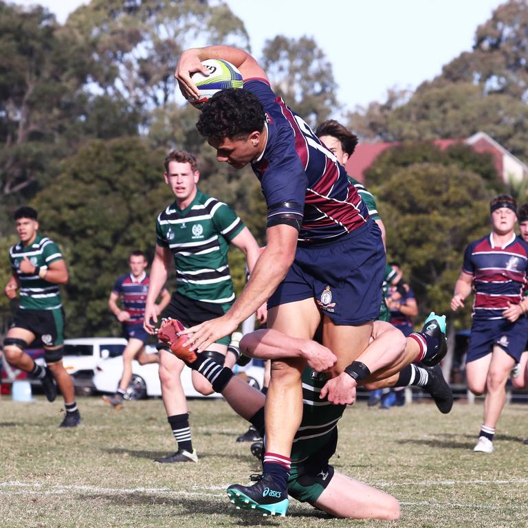 Jojo Fifita was a schoolboy rugby star. Picture: Jason O'Brien
