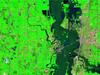 Satellite images show before and after impact of floods on farmers