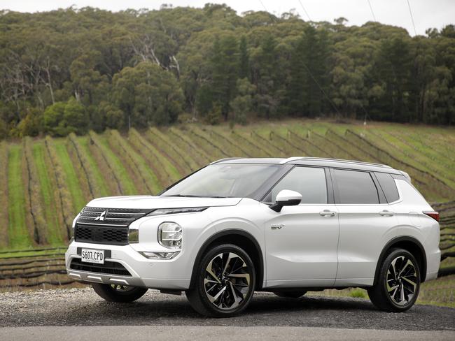 EMBARGO FOR TWAM 21 JANUARY 2023. FEE MAY APPLY.  Mitsubishi Outlander Exceed Tourer. Photo: Supplied