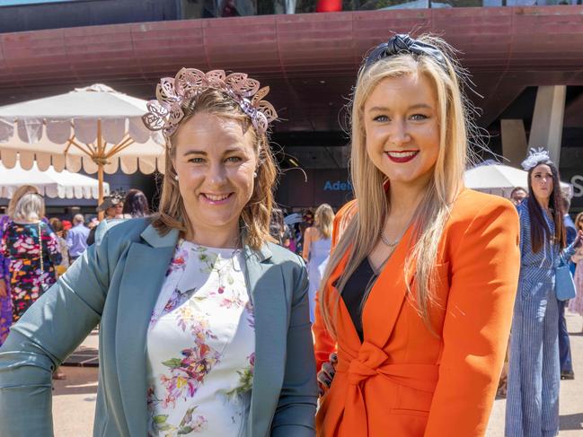 Clare Lindop at Adelaide Oval for the 2023 Melbourne Cup Day. Pictured on November 7th 2023. Picture: Ben Clark