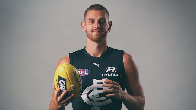 Liam Jones was the first player to quit because of the AFL’s Covid policy. Picture: AFL Photos