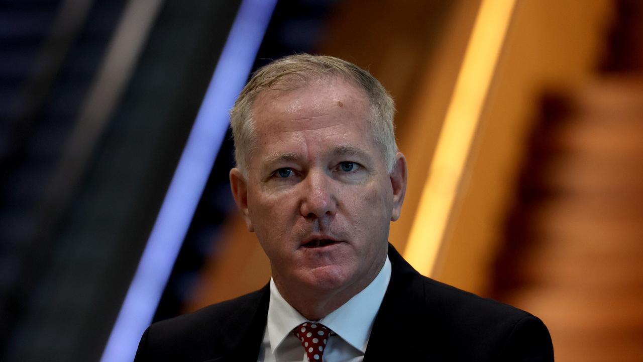 NSW’s top cop Mick Fuller has acknowledged his proposal for an app to record consent for sex might be ‘the worst idea’ he’s had all year after he was roundly criticised for the plan. Picture: NCA NewsWire / Dylan Coker