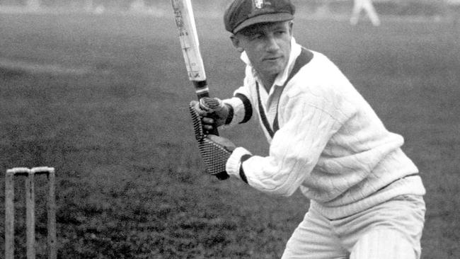 Australia’s cricket legend Don Bradman.