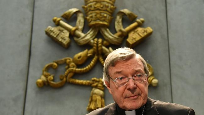 Cardinal George Pell announces he will take leave from his Vatican job to defend himself against sexual offence charges. (Pic: Alberto Pizzoli/AFP) <a capiid="ccc119196495d027170ed01efb18e0c5" class="capi-video">Pell granted leave to face charges</a>