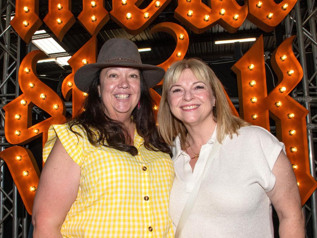 Aileen Struthers (left) and Samantha Cracknell at Meatstock - Music, Barbecue and Camping Festival at Toowoomba Showgrounds.Friday March 8, 2024 Picture: Bev Lacey