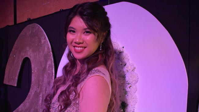 Trisha Cano at the Mackay State High School formal at the MECC, on Wednesday November 18. Picture: Zizi Averill