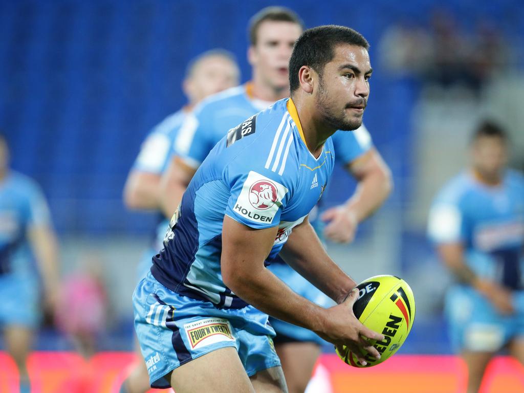 Jahrome Hughes was a Gold Coast Titans junior. Pic: Adam Head