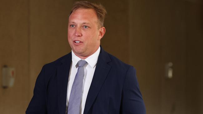 Opposition Leader Steven Miles says the Premier David Crisafulli ignored experts before passing Making Queensland Safer Bill in December. Picture Lachie Millard