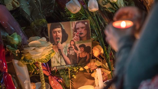 Eurydice Dixon was remembered at vigils across Australia this week. (Pic: Jason Edwards)