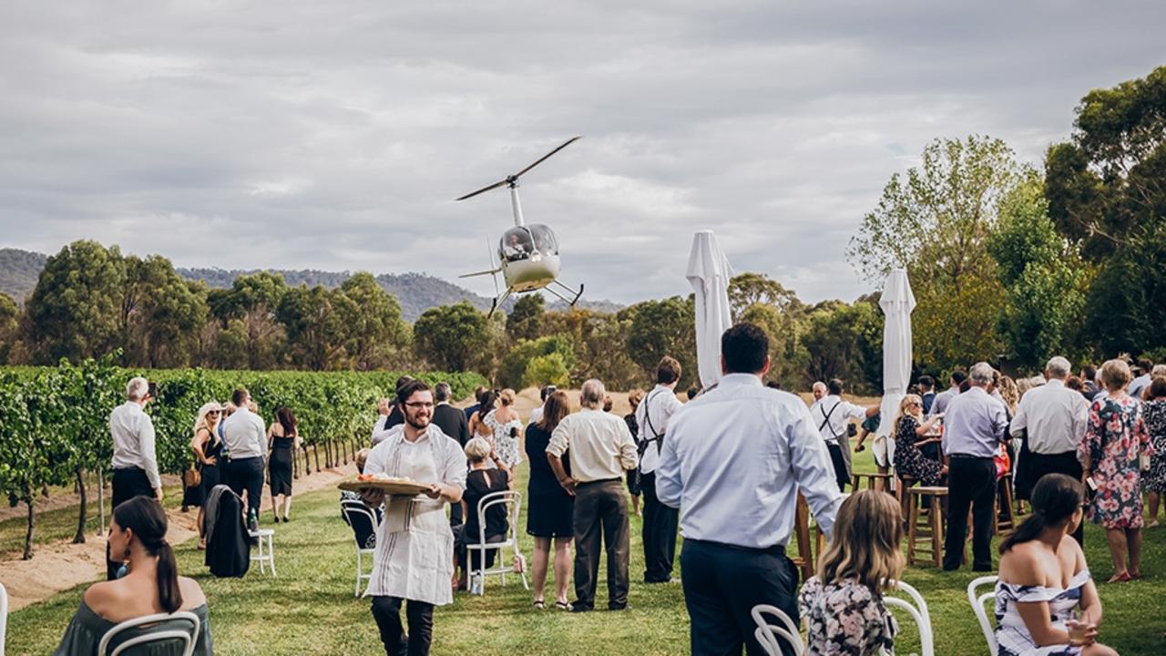 Star Lane Winery has hosted picturesque vineyard weddings with breathtaking views.