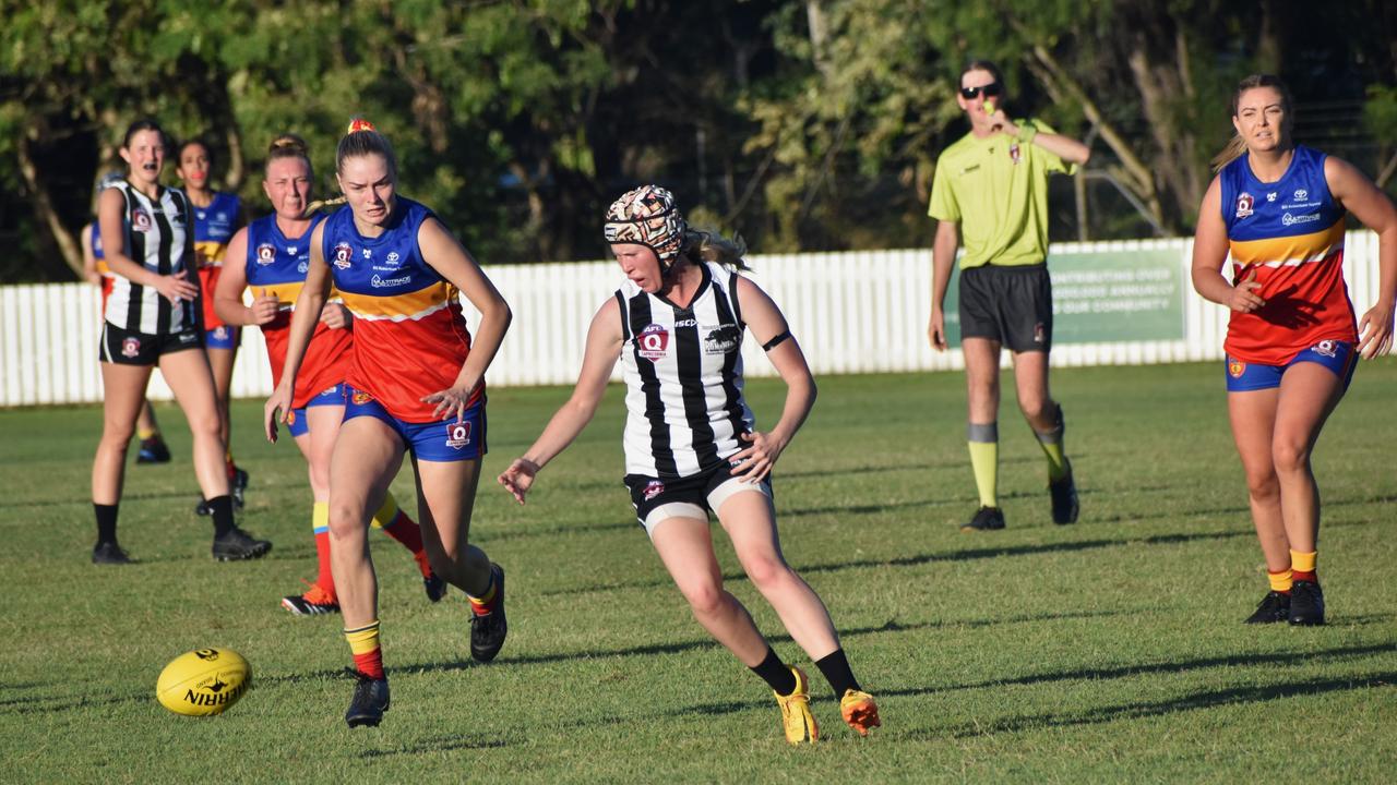 AFL Capricornia senior women, Round 1, Rockhampton Panthers versus Gladstone Suns, at Rockhampton Cricket Grounds on April 13, 2024.