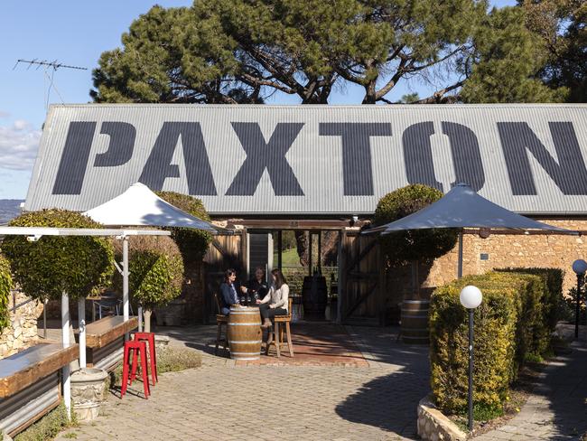 Paxton Wines cellar door, McLaren Vale. Photo Ben Macmahon