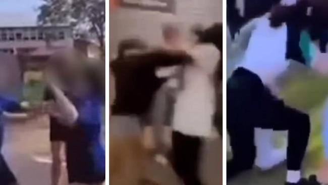 Watch: Savage teen girls in school uniforms filmed fighting