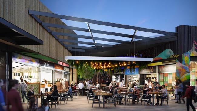 Eastern Creek Quarter will open to the public this Wednesday. Picture: Artist’s Impression