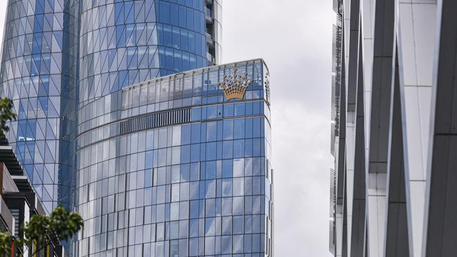 Sydney's Crown Casino at Barangaroo. Picture: NCA NewsWire/Flavio Brancaleone