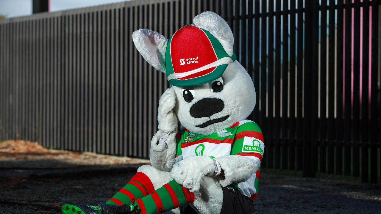 Rabbitohs mascot Reggie Rabbit