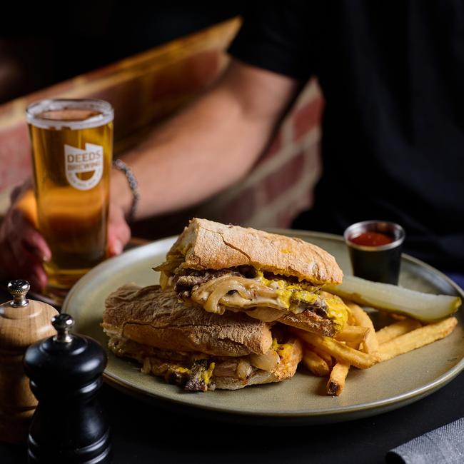 The business had also opened up a bar and kitchen serving its products. Picture: @deedsbrewing/Instagram