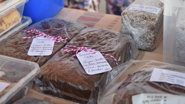 Roma Show Society cake stall from previous year.