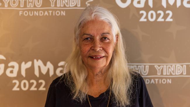 Professor Marcia Langton at the Garma Festival at Gulkula, in East Arnhem. Picture: Tamati Smith/Getty Images