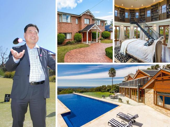 The rich-lister Wu family have been hit with a $206m freezing order, covering some of their property in NSW. Photo: Supplied