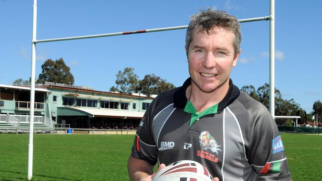 Paul Green during his time as coach of the Wynnum Manly Seagulls.