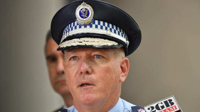 Professor Howard will liaise with NSW Police Commissioner Mick Fuller and the drug squad during the inquiry. Picture: AAP Image/Brendan Esposito