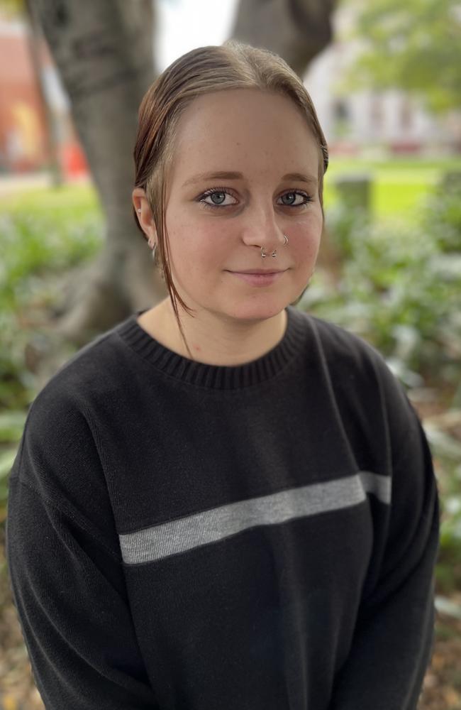 Mia Selby, 18, is still undergoing rehabilitation from the crash after fighting for her life in hospital with serious spinal and internal injuries from the Kinkuna Beach crash.