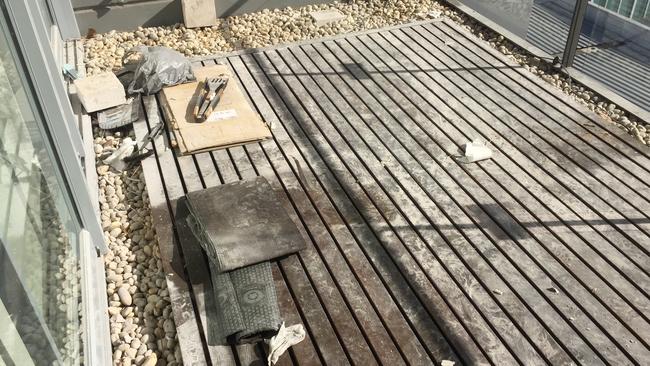 This apartment building had waterproofing and fire systems defects. Picture: Supplied.