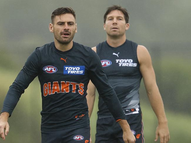 The Giants are set to be boosted by the return of three of their biggest stars for the Sydney Derby. Picture: Phil Hillyard