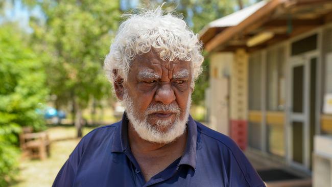 Arrernte Elder and Co-Founder of Children's Ground, William Tilmouth. Picture: Damon Van Der Schuit