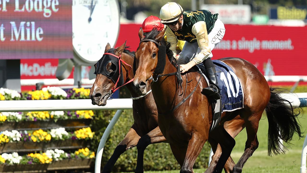 Strait Acer winning at Randwick last September Picture: Jeremy Ng/Getty Images