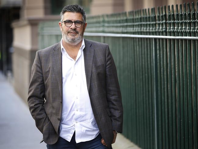 Former AFL boss Andrew Demetriou is listed in the lost of most powerful power brokers. Picture: David Caird