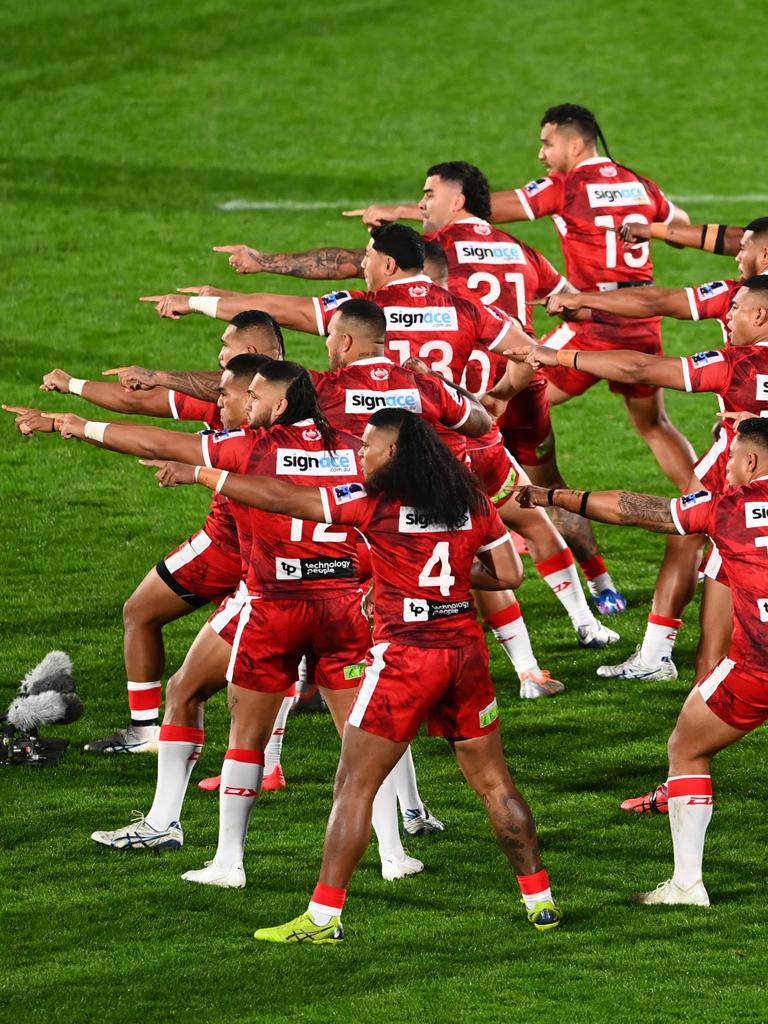 To see players’ pride in their culture is one of the greatest sights in world sport. Picture: Getty Images.