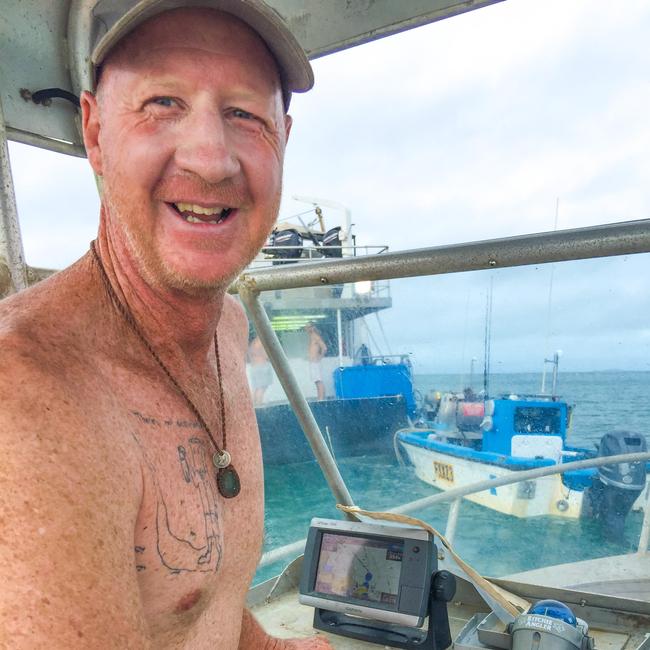 The Temple owner Jayson Watkin helped get two injured soldiers to shore after they were attacked by a saltwater croc in waters near Lockhart River. Picture: Supplied