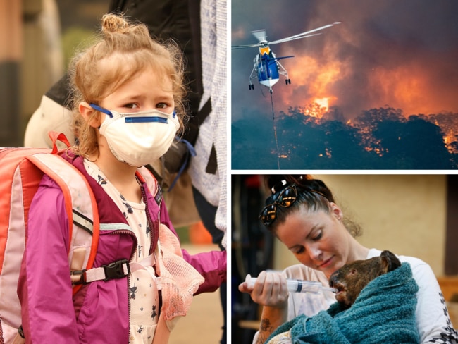 Incredible photos from Victoria’s bushfire crisis