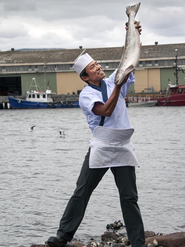 Masaaki Koyama of Masaaki Sushi. 