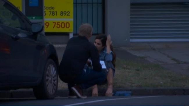 One way to react to a low score: Crying in the carpark.