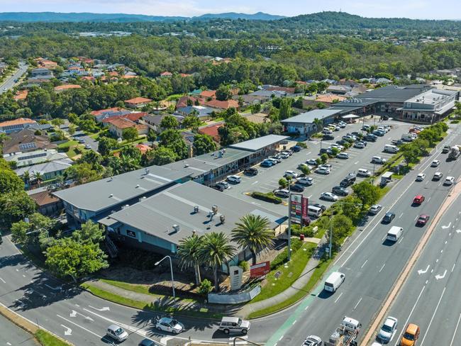 Aerial image of Crestwood Plaza on the Gold Coast. Picture: Supplied
