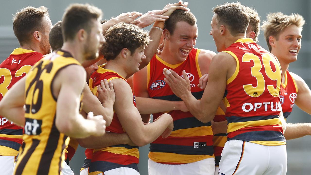 Riley Thilthorpe made an instant impact in his debut. Picture: Getty Images