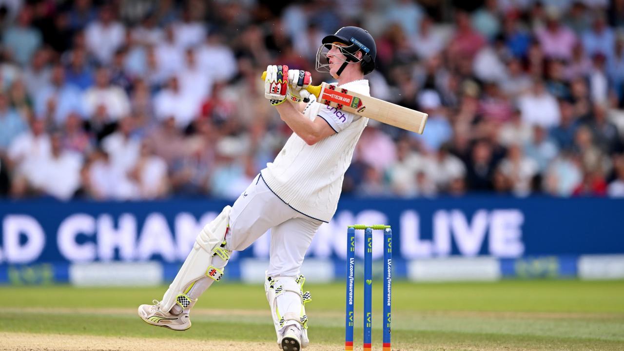 Harry Brook delivered a matchwinning 75. (Photo by Stu Forster/Getty Images)