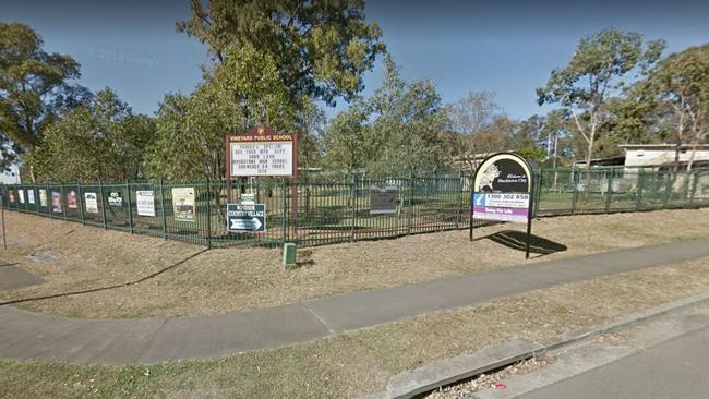 Vineyard Public School received $1.8 million in funding in the 2015-2017 financial years. Picture: Google