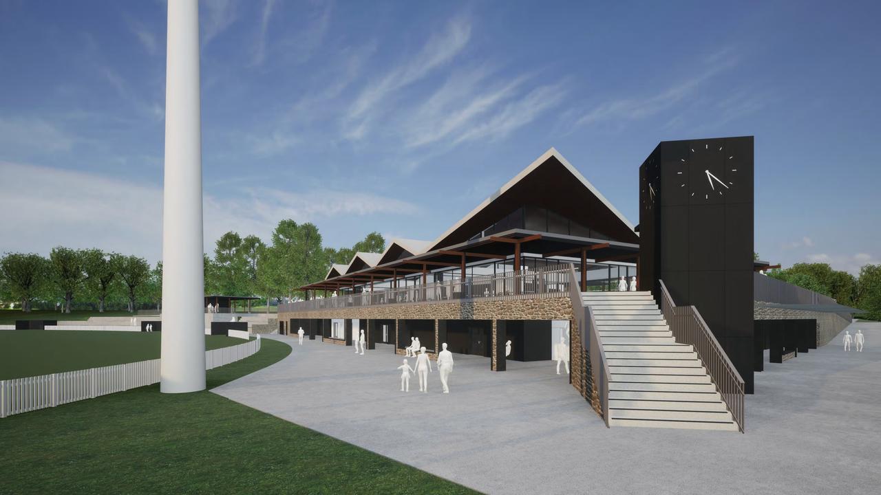 Proposed redevelopment of Lyndoch Recreation Park. Picture: dasharchitects