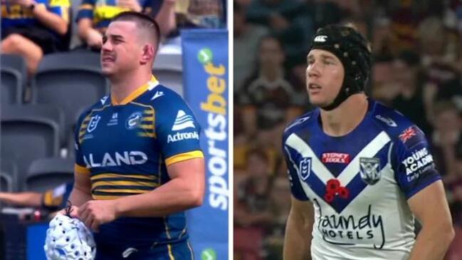 Bulldogs Eels Monday footy gets a bit heated : r/nrl