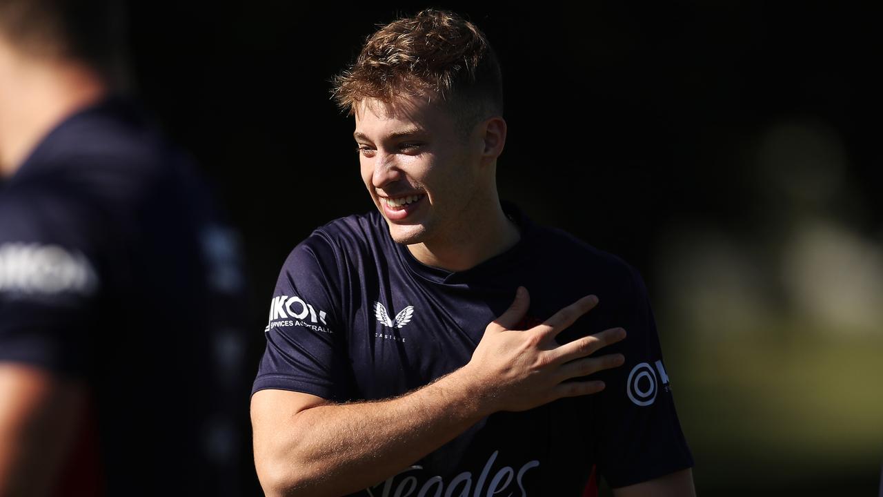 Sam Walker will make his NRL debut against the Warriors on Sunday. Picture: Matt King/Getty Images