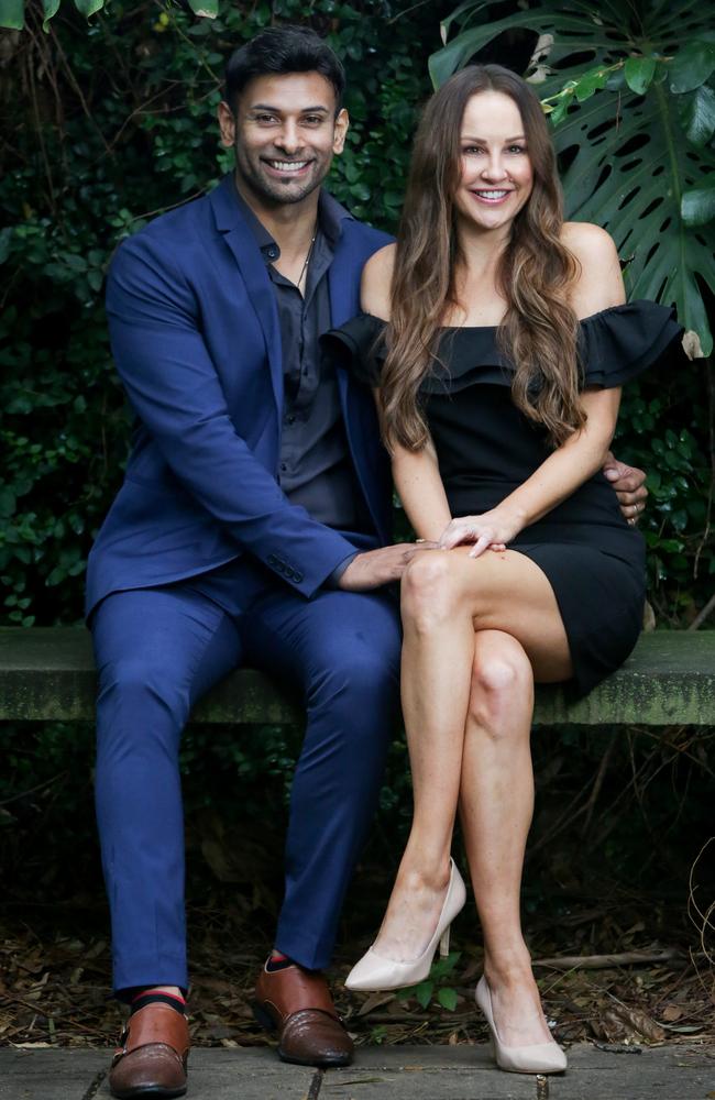 Dino Hira and Melissa Lucarelli from Married At First Sight.