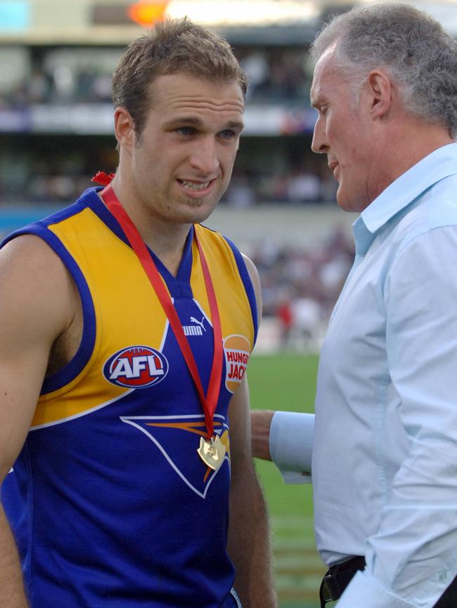 Chris Judd is a former Ross Glendinning medallist. Pic: Jody D'Arcy