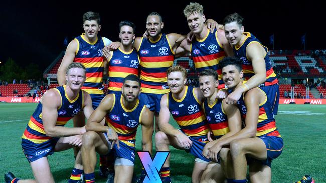 Adelaide won the first AFLX tournament on Friday night.