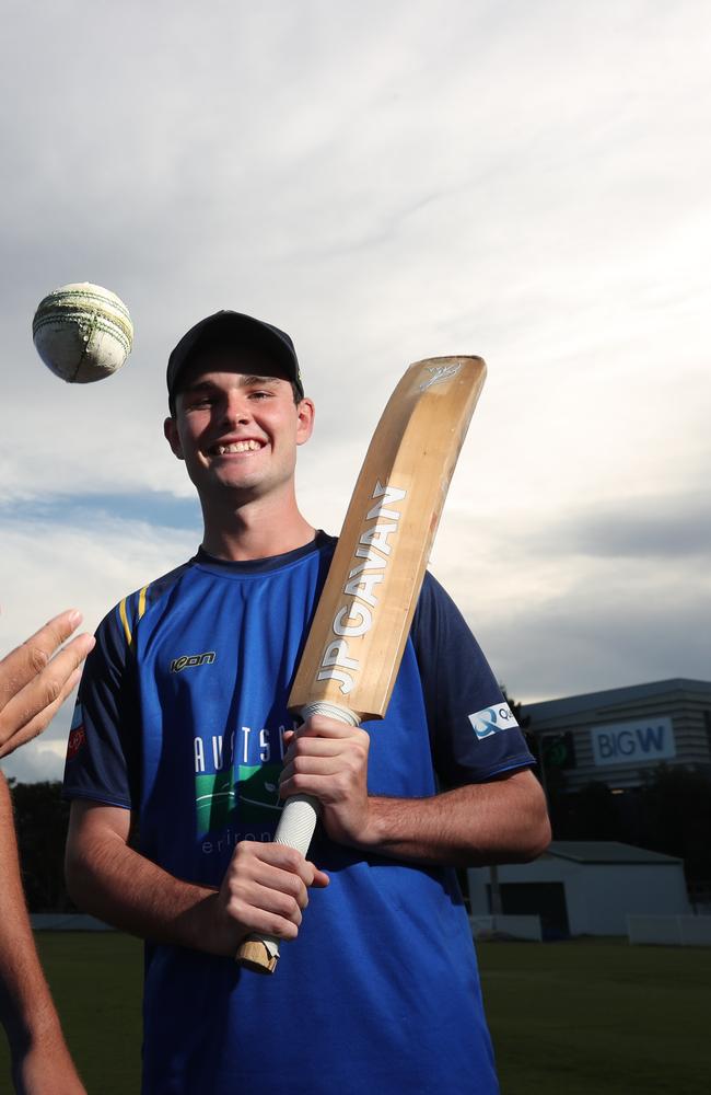 Lachlan Crump of the Dolphins. Picture Glenn Hampson